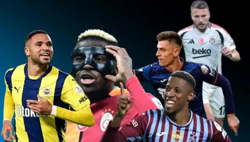 Süper Lig'de Gol Krallığı Yarışı: Osimhen, Banza ve En-Nesyri'nin Durumu