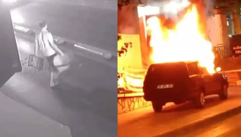 Boşanma Sürecindeki Adam, Eşinin Aracını Ateşe Verdi!