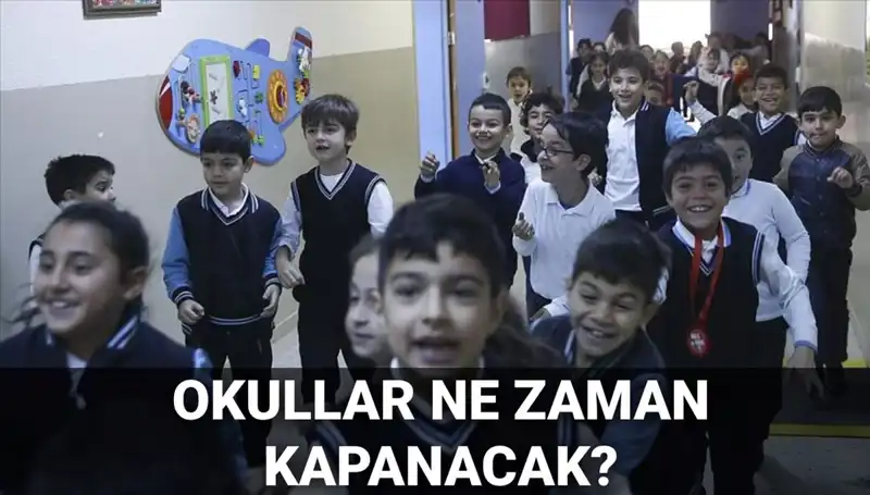 Okullar Yaz Tatili İçin Ne Zaman Kapanıyor? MEB Açıklamalarına Göre Detaylar