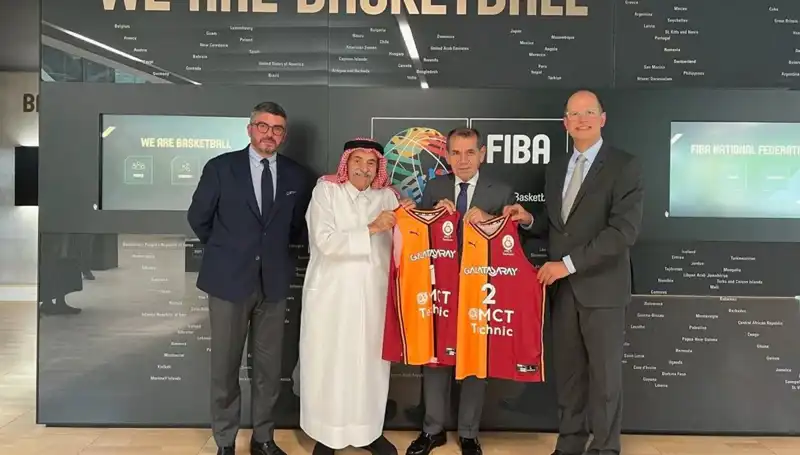 Galatasaray'dan FIBA'ya Tarihi Ziyaret: İş Birlikleri Gelişiyor