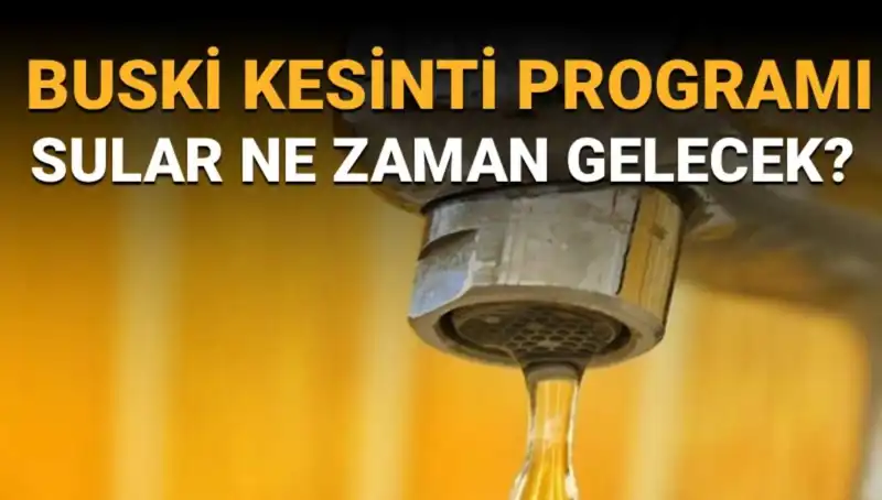 Bursa Nilüfer'de Su Kesintisi Ne Zaman Bitecek? İşte Tüm Detaylar!