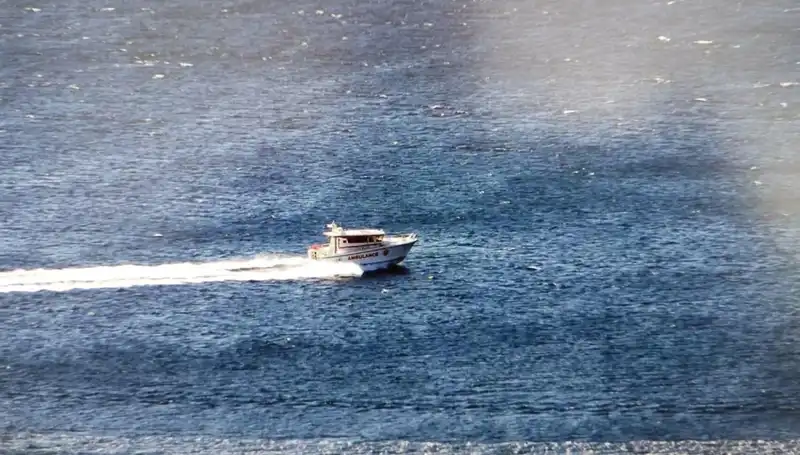 Ege'de Kurtarma Operasyonu: Yaralı Türk Vatandaşı Bodrum'a Getirildi