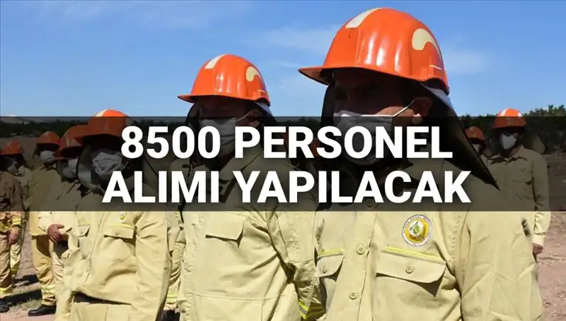 Tarım ve Orman Bakanlığı'ndan 2025 Yılı İçin 8500 Yeni Personel Alımı