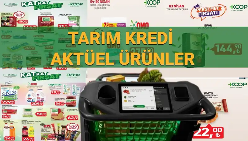 Tarım Kredi Marketleri Nisan İndirimleriyle Fark Yaratıyor!