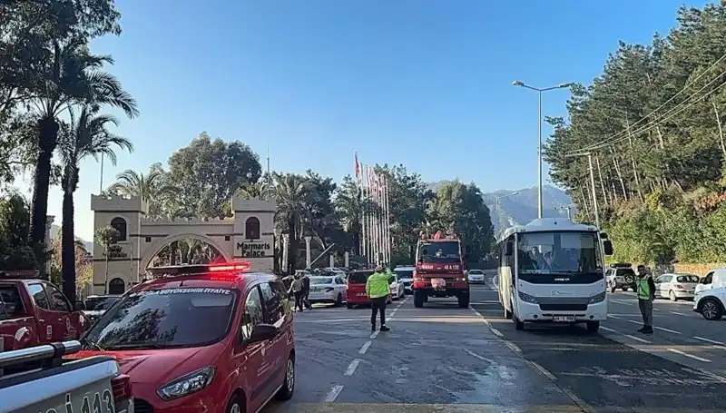 Muğla'da Lüks Otelde Korkutan Yangın: Tatilciler Ortada Kaldı!