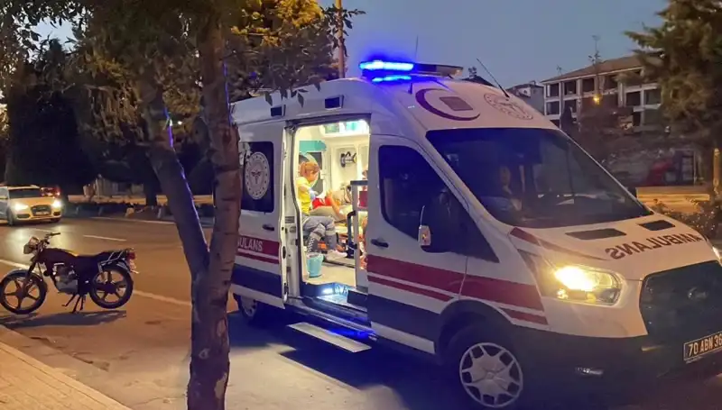 Motosiklet Kazasında Duygusal Drama: Sürücü Kaçtı, Olay Yerinde Şok!