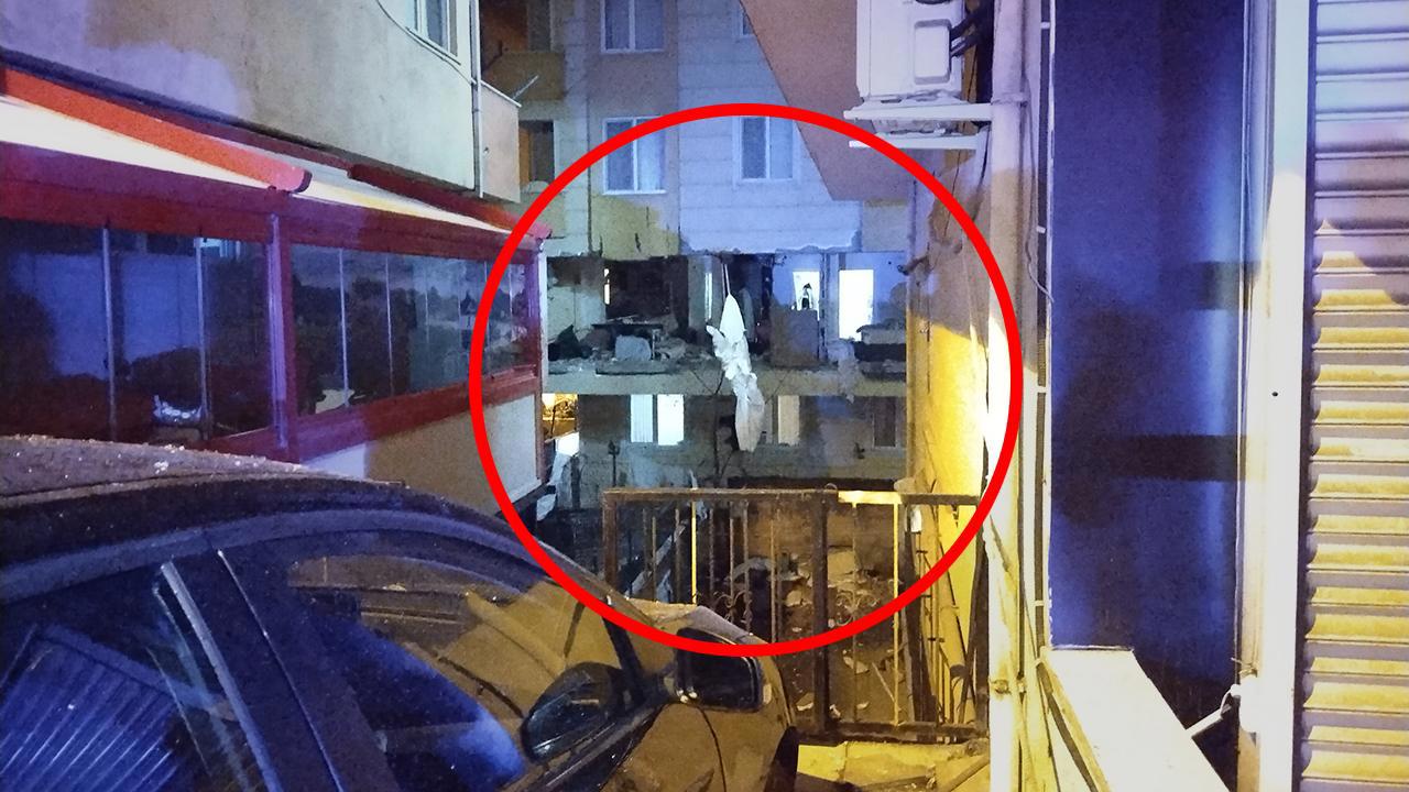 Ümraniye'de Bir Binada Patlama Yaşandı